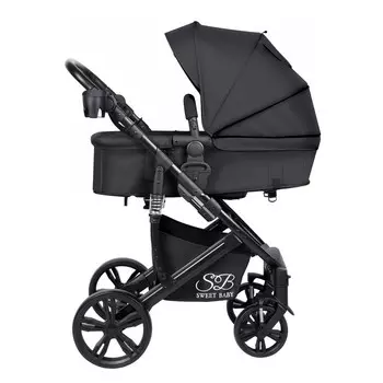 Коляска трансформер Sweet Baby Comfort, цвет black