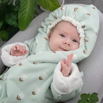 Комбинезон детский KinDerLitto «Новая фантазия. Цветы», рост 56-62 см