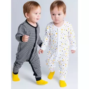 Комбинезон для мальчика, рост 80 см, 2 шт