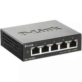 Коммутатор D-Link DGS-1100-05V2/A1A 5G настраиваемый