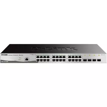 Коммутатор D-Link DGS-1210-28/ME/B 24G 4SFP управляемый