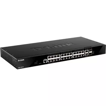 Коммутатор D-Link DGS-1520-28/A1A 24G 2x10G управляемый
