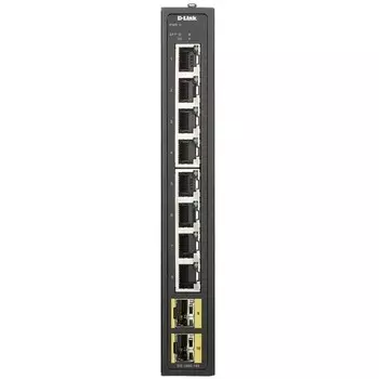 Коммутатор D-Link DIS-100G-10S DIS-100G-10S/A 8G 2SFP неуправляемый