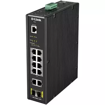 Коммутатор D-Link DIS-200G-12PS/A, управляемый, 10х10/100/1000BASE-T