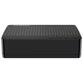 Коммутатор Digma DSW-105GE DSW-105GEV2 (L2) 5x1Гбит/с неуправляемый