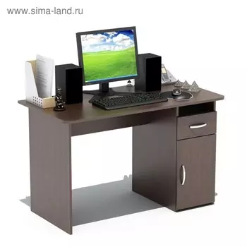 Компьютерный стол «СПМ-03.1», 1200600740 мм, цвет венге