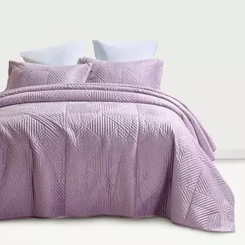 Комплект Arya Home Belle, покрывало 180x240 см, наволочка 50x70 см - 2 шт