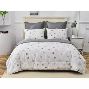 Комплект с одеялом евро, размер 230х250 см, 200х220 см, 50x70 см - 2 шт, 70x70 см - 2 шт
