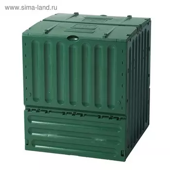 Компостер, 400 л, пластик, зелёный, ECO-KING