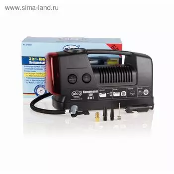 Компрессор "NON-STOP», 300 PSI 3в1, 21 бар ALCA