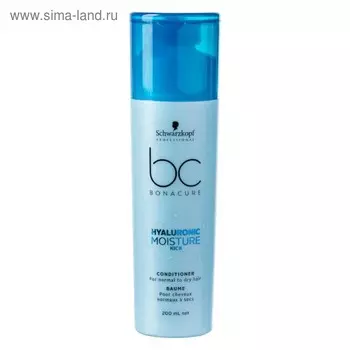 Кондиционер для волос Schwarzkopf Professional BC Hyaluronic Moisture Kick, 200 мл