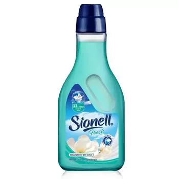 Кондиционер концентрат для белья SIONELL Fresh, в бутылке, 1 л