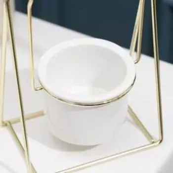 Конфетница «Нюд.Качели», 150 мл, 8×5,5 см, цвет белый