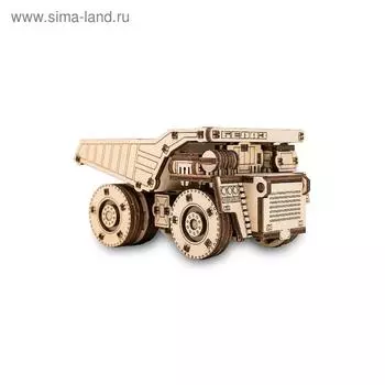 Конструктор деревянный 3D «BELAZ MINI»