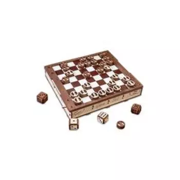 Конструктор деревянный 3D «Gameset Игровой набор»