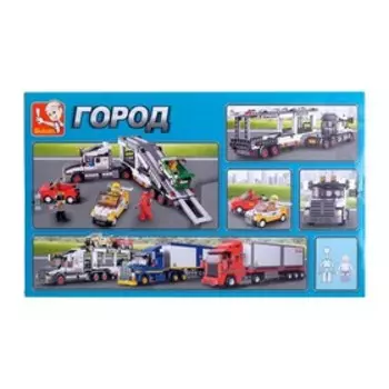 Конструктор Городская серия «Автовоз», 638 деталей
