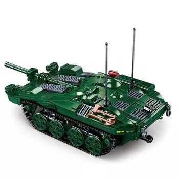 Конструктор «Модельки. Шведский танк STRV103», 692 детали
