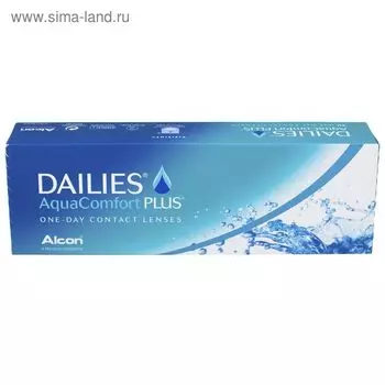 Контактные линзы Focus Dailies AquaComfort+, +5.25/8,7, в наборе 30шт