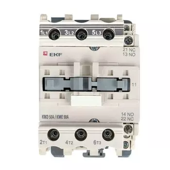Контактор КМЭ 50А 220В NO+NC EKF ctr-s-50-220