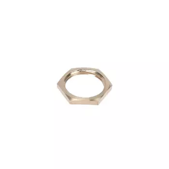 Контргайка ZEIN, 1/2", внутренняя резьба, латунь