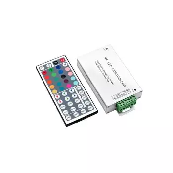 Контроллер SWG, 12/24В, для RGB ленты, пульт ДУ, 128x64x24 мм, IP20, металл