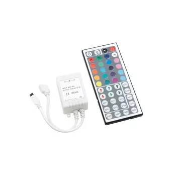 Контроллер SWG, 12/24В, для RGB ленты, пульт ДУ 44 кнопки, 63x35x22 мм, IP20