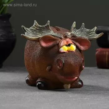 Копилка для денег «Лось», полистоун, 14139.5 см