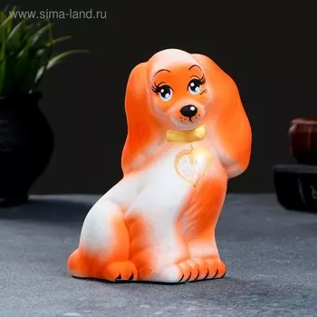 Копилка "Пудель" 7х10х15см