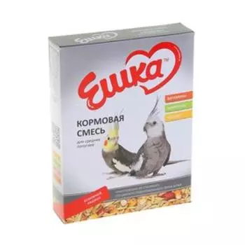 Корм «Ешка» для средних попугаев, 500 г