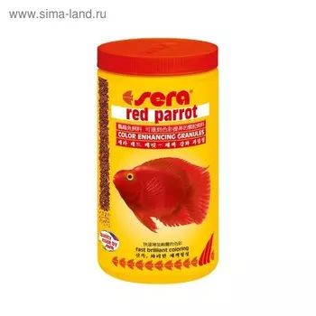 Корм Sera Red Parrot для красных попугаев, 1000 мл, 330 г