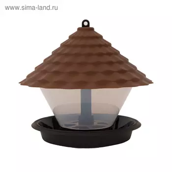 Кормушка для птиц Ornito, коричневая