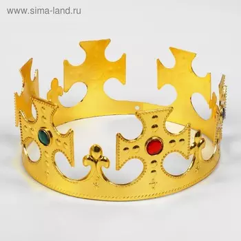 Корона на голову для мальчика «Царь»
