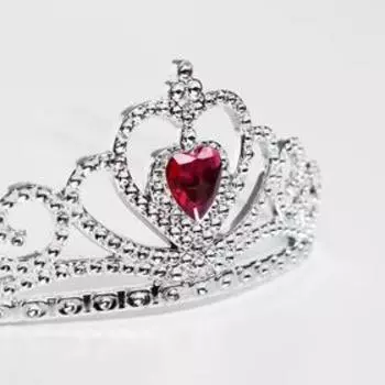 Корона «Сердечко», цвета МИКС
