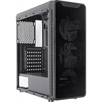 Корпус Accord JP-X, без БП, ATX, Midi-Tower, черный