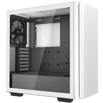 Корпус Deepcool CK500 WH белый без БП ATX 2x120mm 1x140mm 2xUSB3.0 audio bott PSU