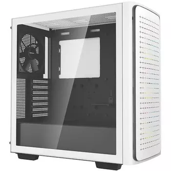 Корпус Deepcool CK560 WH белый без БП ATX 2x120mm 1x140mm 2xUSB3.0 audio bott PSU