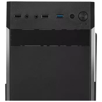 Корпус Digma DC-ATX201-U3 черный без БП ATX 1x80mm 2x120mm 1xUSB2.0 1xUSB3.0 audio