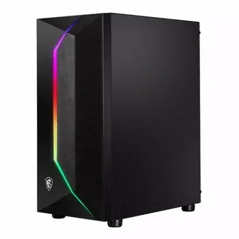 Корпус MSI MAG VAMPIRIC 100L, без БП, 1хUSB 3.0+2хUSB 2.0, чёрный
