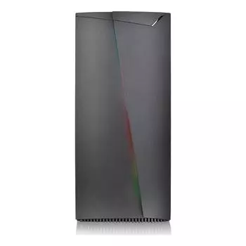 Корпус Thermaltake H350 TG RGB, без БП, ATX, Midi-Tower, черный
