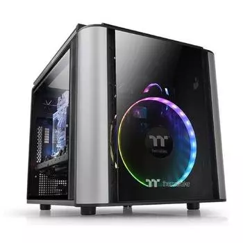 Корпус Thermaltake Level 20 VT, без БП, mATX, Mini-Tower, черный