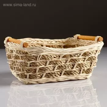 Корзина, с ручками, 33229 см, ротанг