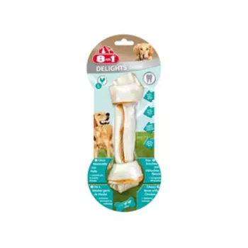 Косточка 8in1 DENTAL DELIGHTS L, для крупных собак, с курицей и минералами