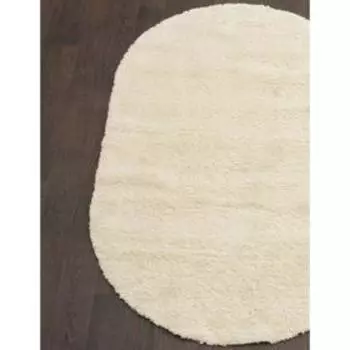 Ковёр овальный Shaggy ultra s600, размер 60x110 см, цвет cream