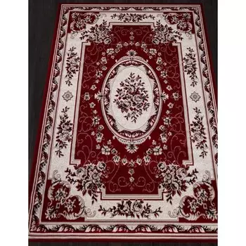 Ковёр прямоугольный Merinos Gavana, размер 180x350 см, цвет red