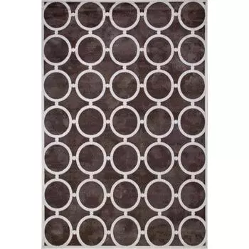 Ковёр прямоугольный Merinos Sierra, размер 250x350 см, цвет brown-cream 2