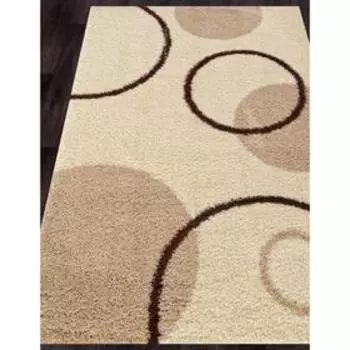 Ковёр прямоугольный Shaggy ultra s610, размер 200x300 см, цвет cream