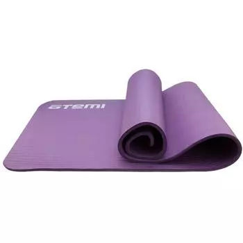 Коврик для йоги и фитнеса Atemi AYM05PL, NBR, 183x61x1 см, фиолетовый