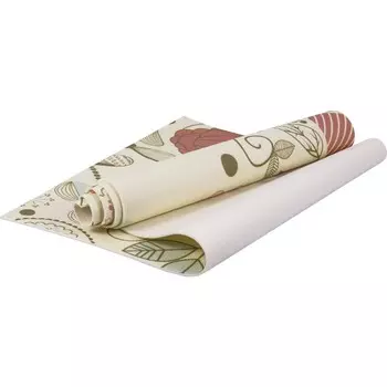Коврик для йоги и фитнеса Bradex 173х61х0,4 с рисунком «Флауэр»