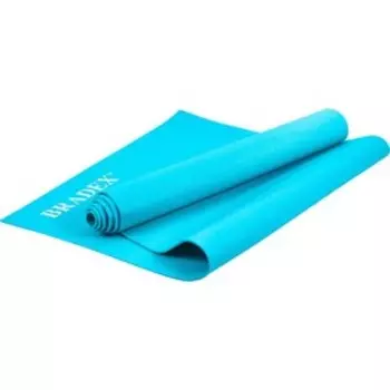 Коврик для йоги и фитнеса Bradex SF 0693, 173х61х0,3 см, бирюзовый с переноской