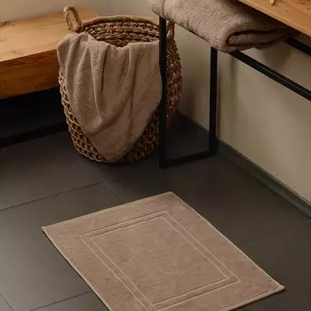 Коврик махровый SL HOME: Basic «Саббиа», 5070 см, хлопок 100%